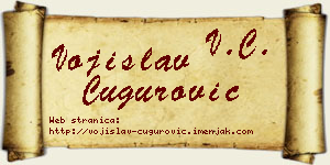 Vojislav Čugurović vizit kartica